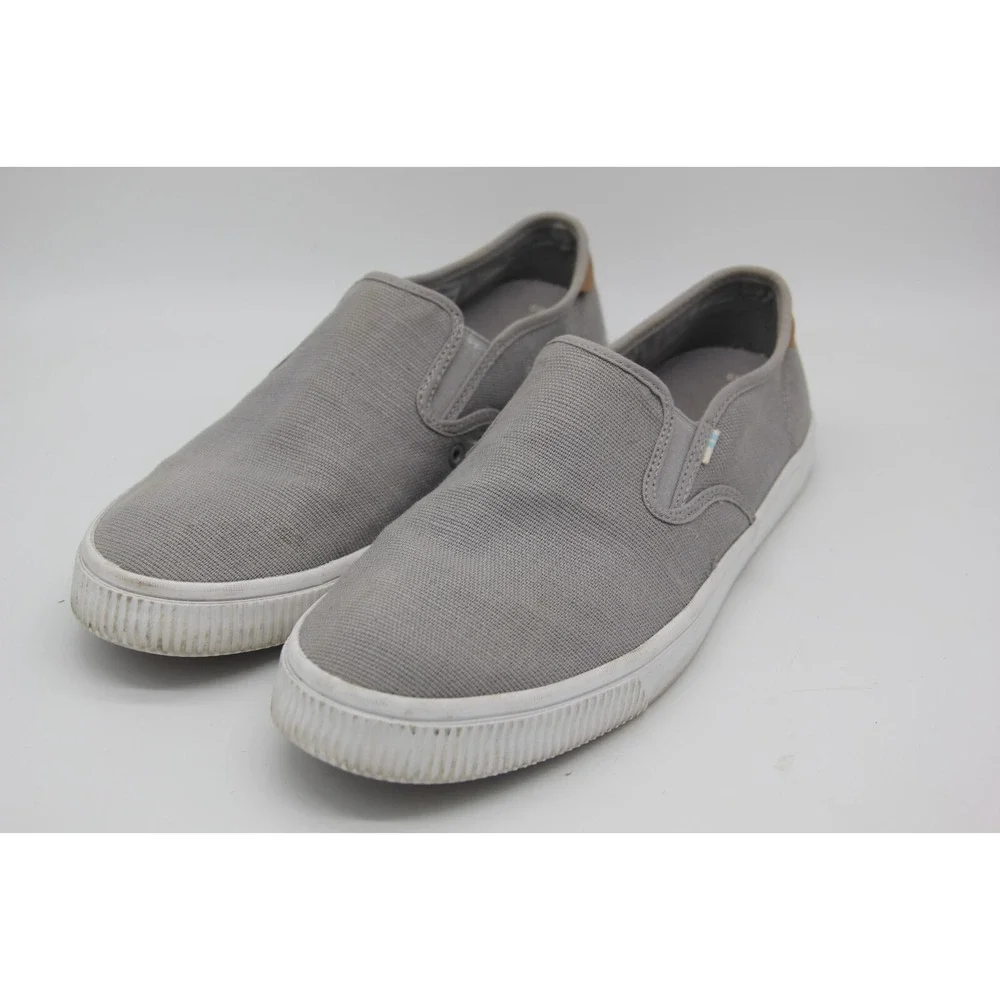 Toms Earthwise Men's Gray Size 9 Slip On Loafers